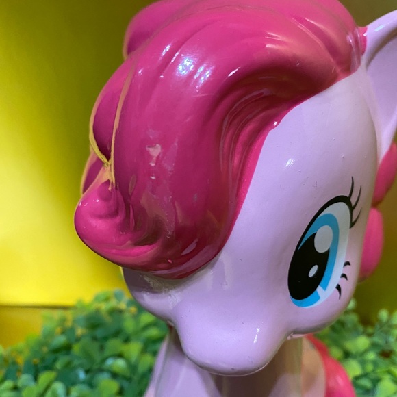 MY LITTLE PONY VTG 2014 PINKIE PIE PONY COLLECTIBLE CERAMIC COIN BANK 9.5” - Picture 15 of 15